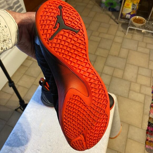 Nike Jordan Super Fly 5 Men Red Black Infrared Bred Shoes size 12 - Picture 4 of 12